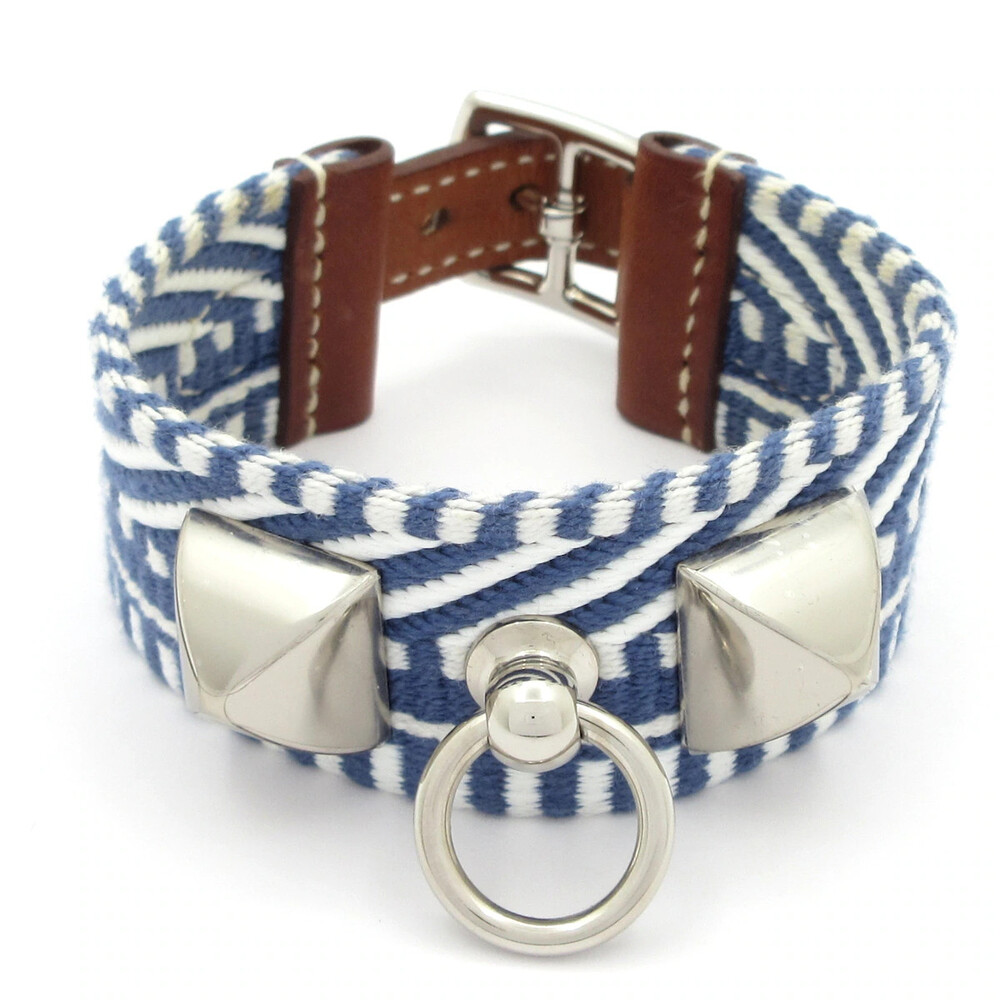 Hermes Rivalkaval Blue White Brown #357430H11B